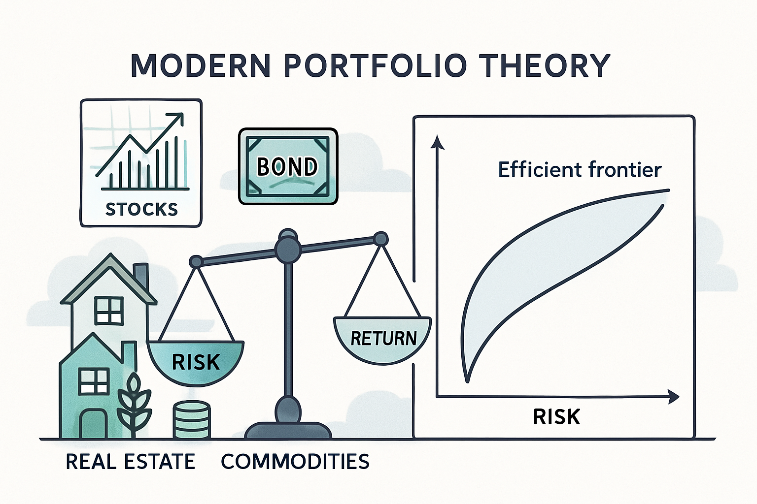 Read more about the article Modern Portfolio Theory (MPT): Maximising Returns with Diversification